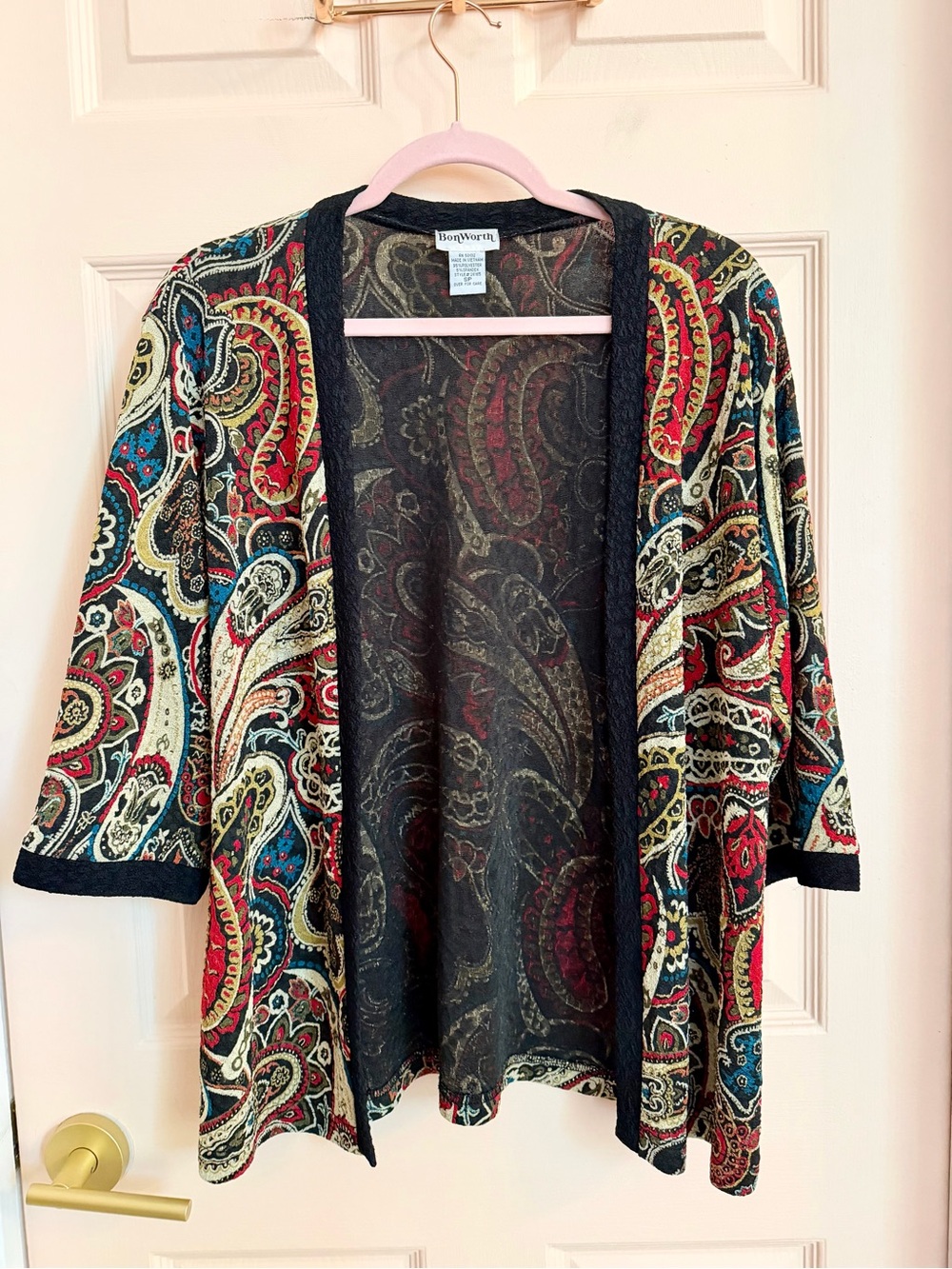 Paisley bonworth jacket top